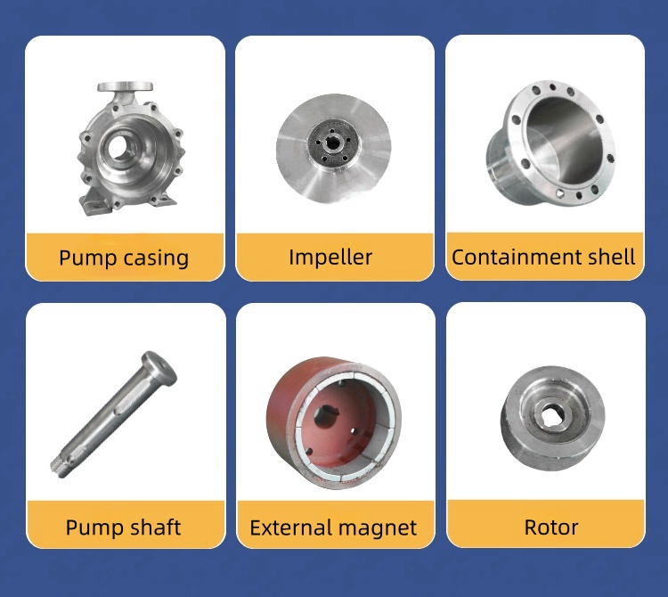 Stainless Steel Magnetic Transfer Petrochemical Pump