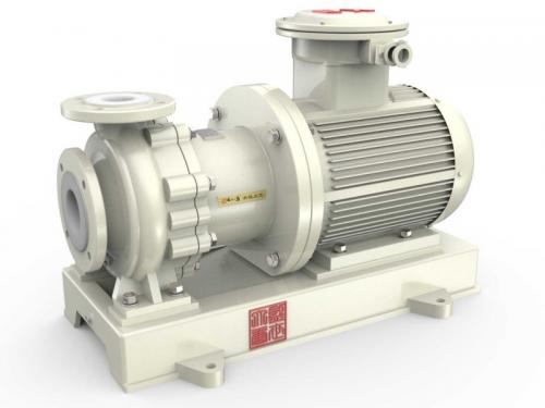 Fluorine Lined Magnetic Pump